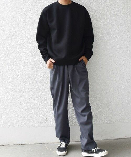 SHIPS / シップス スウェット | SHIPS any:〈洗濯機可能〉カラー ダンボール クルーネック プルオーバー◇ | 詳細8