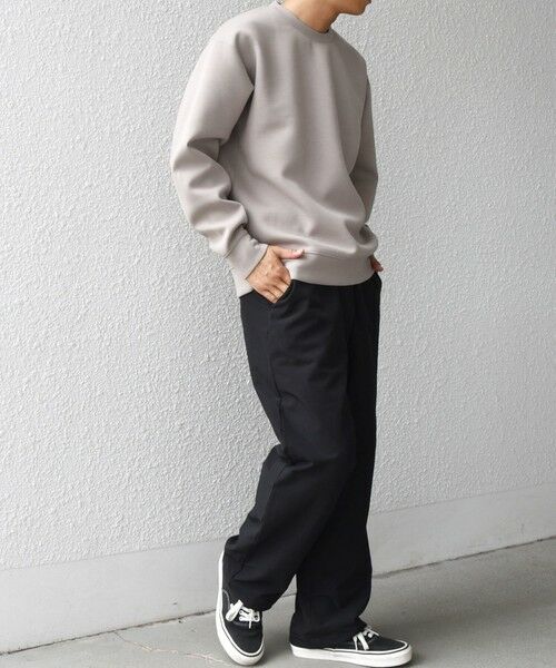 SHIPS / シップス スウェット | SHIPS any:〈洗濯機可能〉カラー ダンボール クルーネック プルオーバー◇ | 詳細16