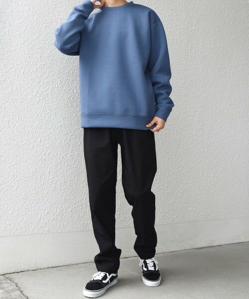 SHIPS / シップス スウェット | SHIPS any:〈洗濯機可能〉カラー ダンボール クルーネック プルオーバー◇ | 詳細22