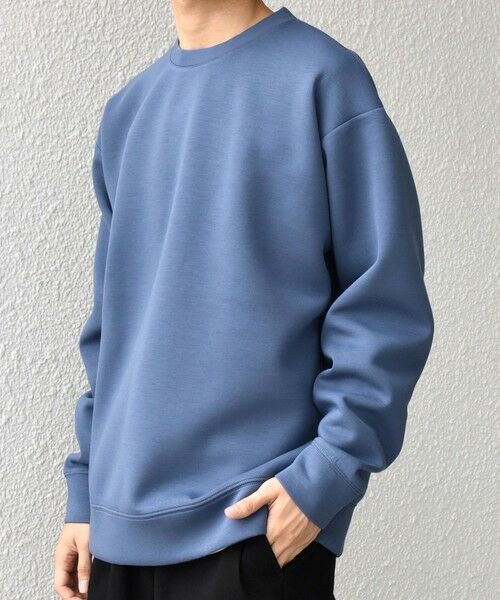 SHIPS / シップス スウェット | SHIPS any:〈洗濯機可能〉カラー ダンボール クルーネック プルオーバー◇ | 詳細25