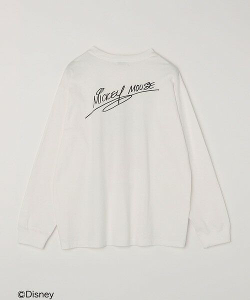 SHIPS / シップス Tシャツ | SHIPS any: /ミッキーマウス/ サイン & ポージング Tシャツ (ロンT)◇ | 詳細12