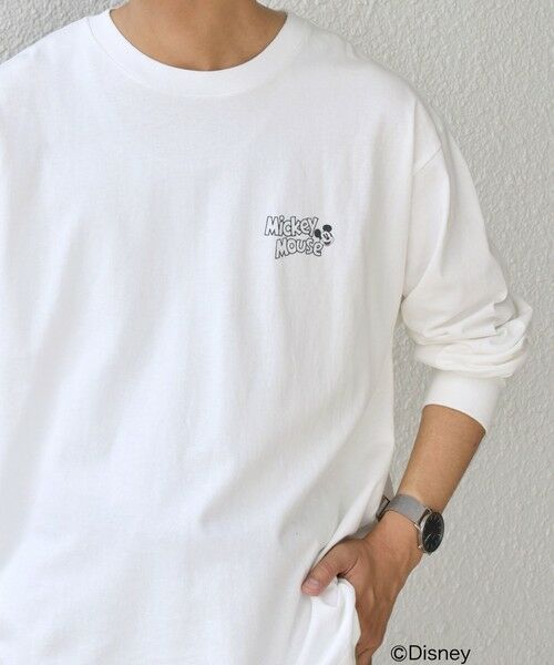 SHIPS / シップス Tシャツ | SHIPS any: /ミッキーマウス/ サイン & ポージング Tシャツ (ロンT)◇ | 詳細19