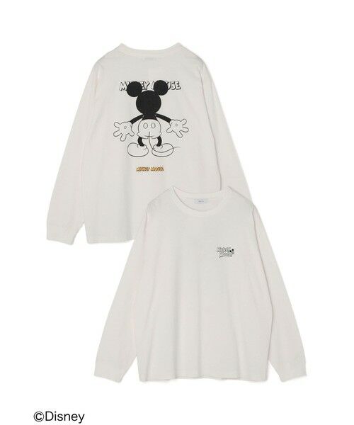 SHIPS / シップス Tシャツ | SHIPS any: /ミッキーマウス/ サイン & ポージング Tシャツ (ロンT)◇ | 詳細20