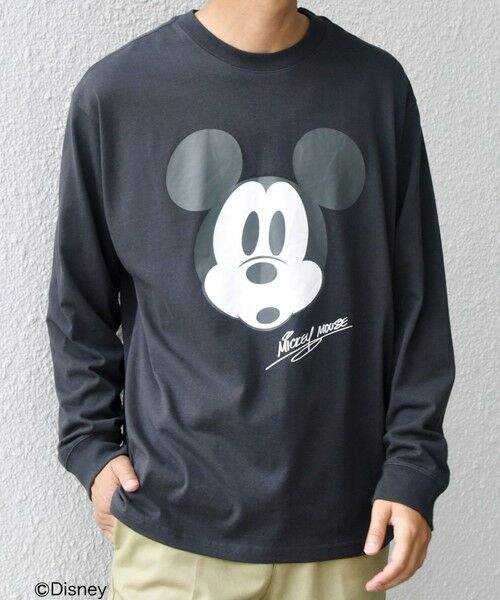 SHIPS / シップス Tシャツ | SHIPS any: /ミッキーマウス/ サイン & ポージング Tシャツ (ロンT)◇ | 詳細26