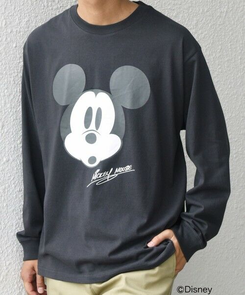 SHIPS / シップス Tシャツ | SHIPS any: /ミッキーマウス/ サイン & ポージング Tシャツ (ロンT)◇ | 詳細27