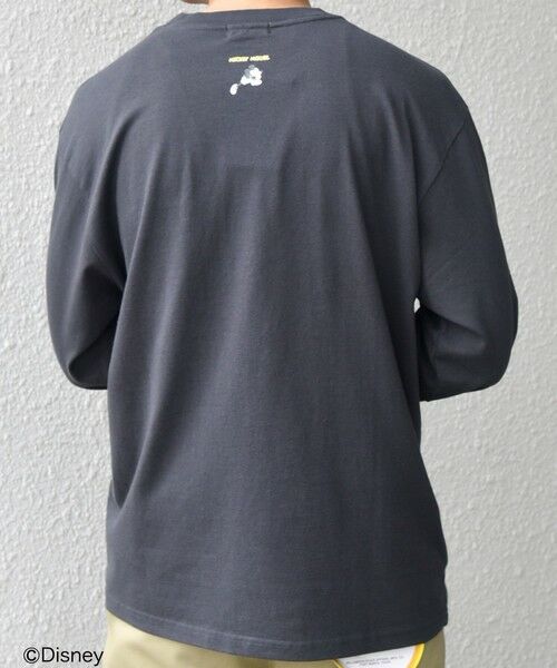 SHIPS / シップス Tシャツ | SHIPS any: /ミッキーマウス/ サイン & ポージング Tシャツ (ロンT)◇ | 詳細28