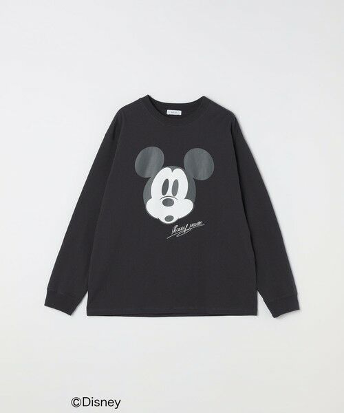 SHIPS / シップス Tシャツ | SHIPS any: /ミッキーマウス/ サイン & ポージング Tシャツ (ロンT)◇ | 詳細30