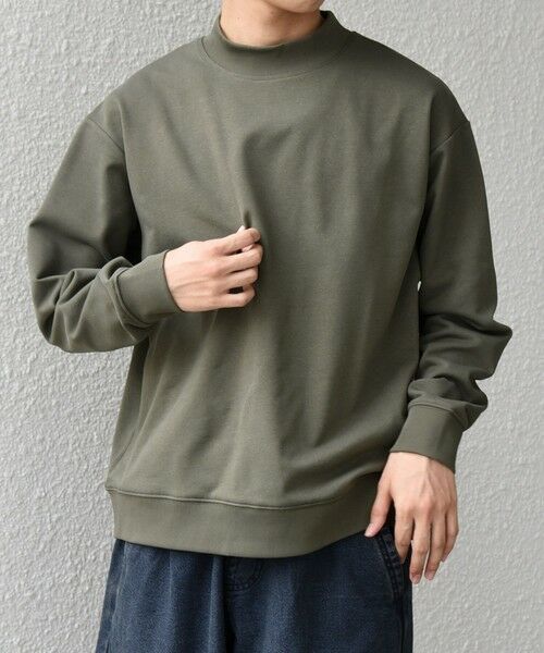 SHIPS / シップス スウェット | SHIPS any: 〈洗濯機可能〉SOLOTEX(R) モックネック スウェット◇ | 詳細28