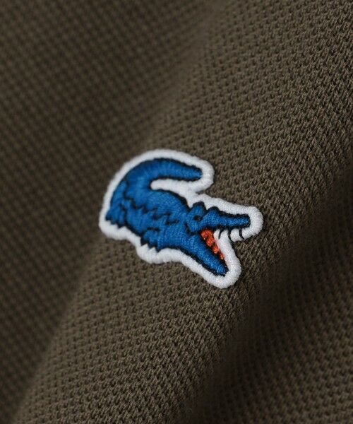 SHIPS / シップス Tシャツ | 【SHIPS any別注】LACOSTE: ワンポイント ピケ クルーネック Tシャツ 25AW (ロンT)◇ | 詳細15