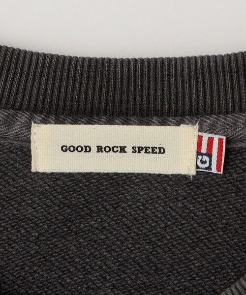SHIPS / シップス スウェット | GOOD ROCK SPEED: ピグメントダイ ジープ ロゴ クラックプリント スウェット◇ | 詳細8