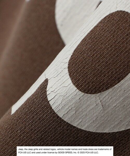 SHIPS / シップス スウェット | GOOD ROCK SPEED: ピグメントダイ ジープ ロゴ クラックプリント スウェット◇ | 詳細19