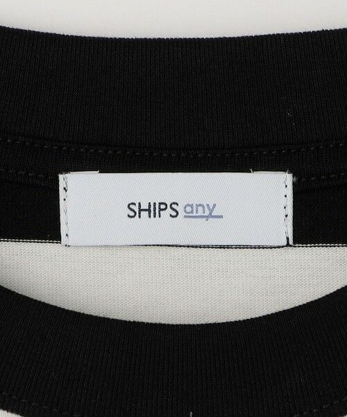 SHIPS / シップス Tシャツ | SHIPS any: ワイド カラー ボーダー スピンドル Tシャツ (ロンT)◇ | 詳細9