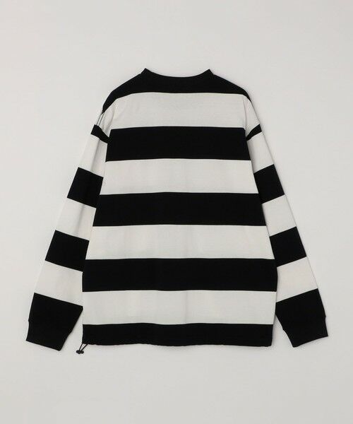 SHIPS / シップス Tシャツ | SHIPS any: ワイド カラー ボーダー スピンドル Tシャツ (ロンT)◇ | 詳細10