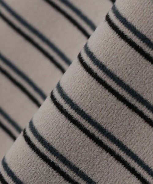 SHIPS / シップス ポロシャツ | SHIPS any: ブラッシュド マルチボーダー ヘムタック スピンドル ポロシャツ◇ | 詳細7