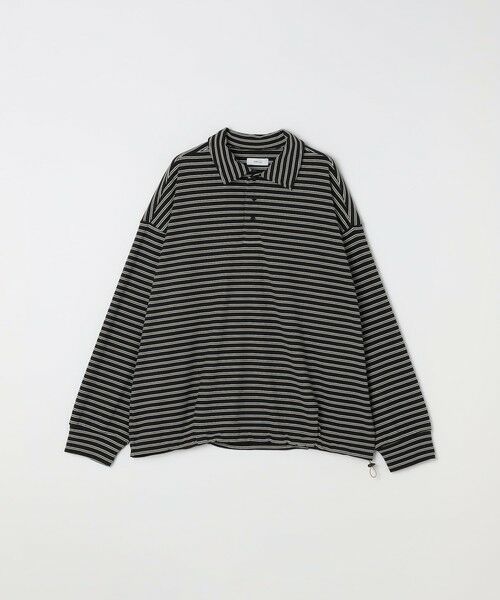 SHIPS / シップス ポロシャツ | SHIPS any: ブラッシュド マルチボーダー ヘムタック スピンドル ポロシャツ◇ | 詳細13
