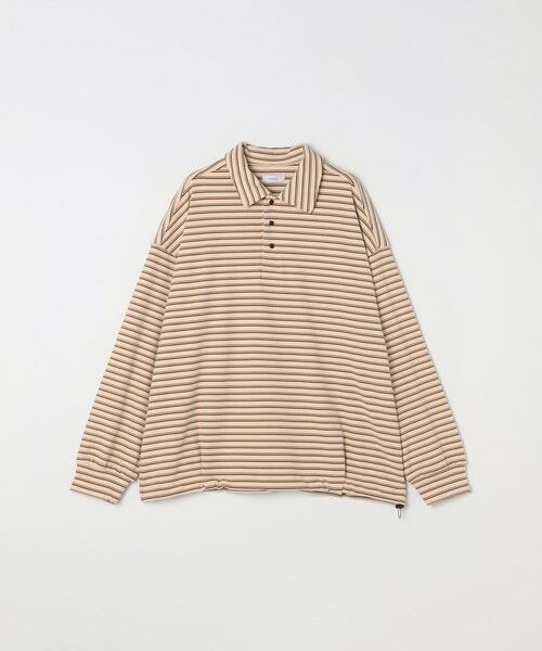 SHIPS / シップス ポロシャツ | SHIPS any: ブラッシュド マルチボーダー ヘムタック スピンドル ポロシャツ◇ | 詳細20