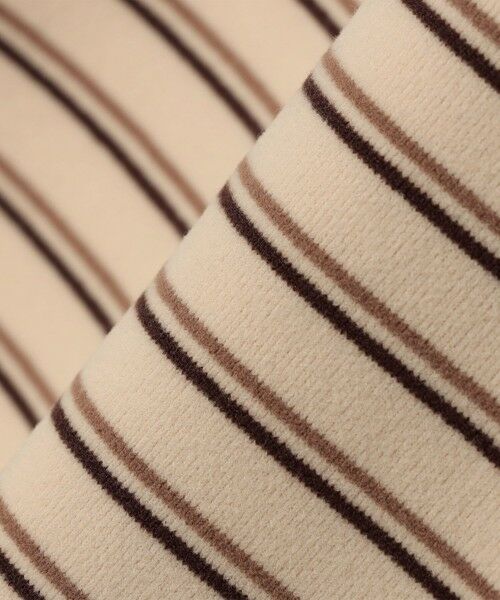 SHIPS / シップス ポロシャツ | SHIPS any: ブラッシュド マルチボーダー ヘムタック スピンドル ポロシャツ◇ | 詳細24