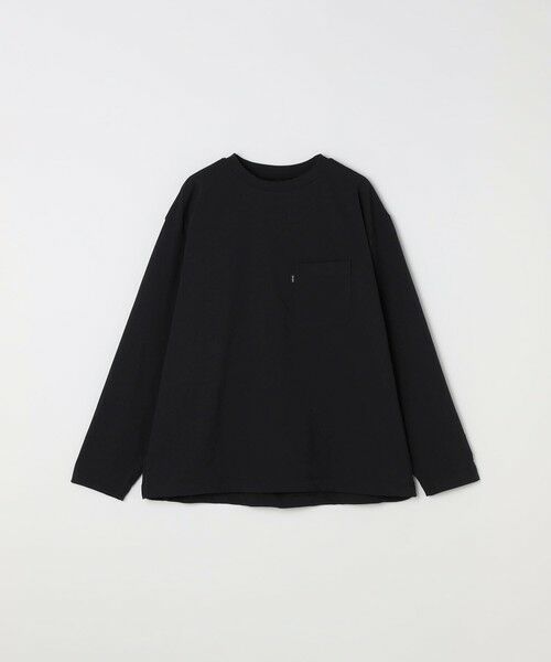 SHIPS / シップス Tシャツ | SHIPS any: SORONA(R) ストレッチ ジャージー スピンドル ポケット Tシャツ (ロンT)◆ | 詳細26