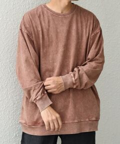 SHIPS / シップス Tシャツ | ONEITA: ケミカルウォッシュ サイド ポケット リラックス Tシャツ(ロンT)