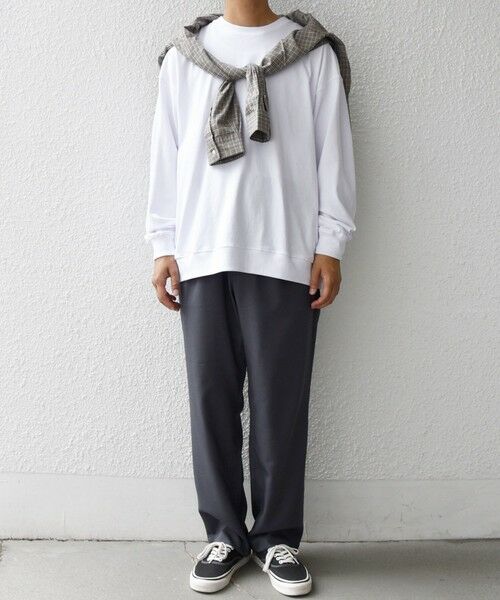 SHIPS / シップス Tシャツ | ONEITA: ケミカルウォッシュ サイド ポケット リラックス Tシャツ(ロンT) | 詳細1