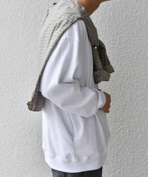 SHIPS / シップス Tシャツ | ONEITA: ケミカルウォッシュ サイド ポケット リラックス Tシャツ(ロンT) | 詳細5