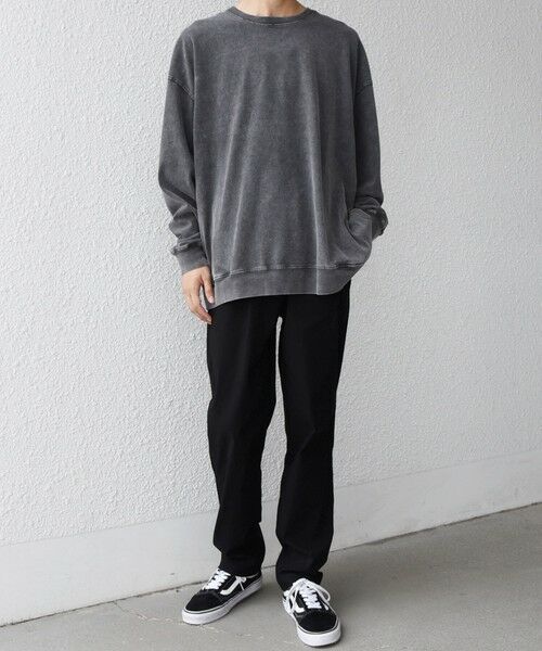 SHIPS / シップス Tシャツ | ONEITA: ケミカルウォッシュ サイド ポケット リラックス Tシャツ(ロンT) | 詳細15