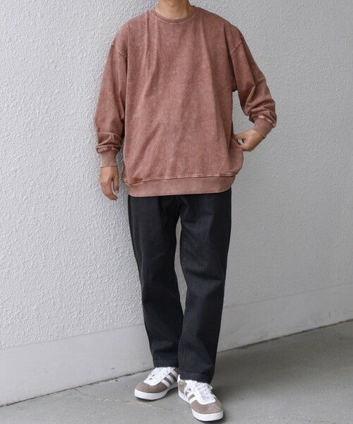 SHIPS / シップス Tシャツ | ONEITA: ケミカルウォッシュ サイド ポケット リラックス Tシャツ(ロンT) | 詳細22