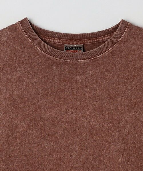 SHIPS / シップス Tシャツ | ONEITA: ケミカルウォッシュ サイド ポケット リラックス Tシャツ(ロンT) | 詳細28