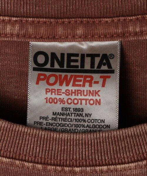 SHIPS / シップス Tシャツ | ONEITA: ケミカルウォッシュ サイド ポケット リラックス Tシャツ(ロンT) | 詳細29