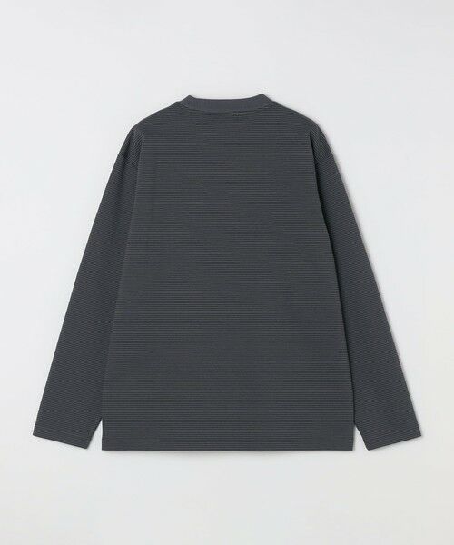 SHIPS / シップス Tシャツ | SHIPS any: デザインリブ ハイゲージ ポンチ マイクロ ボーダー Tシャツ (ロンT)◆ | 詳細11