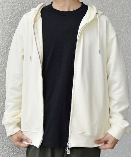 SHIPS / シップス パーカー | SHIPS any: CLASSY バックタック スウェット ジップ パーカー◇ | 詳細3