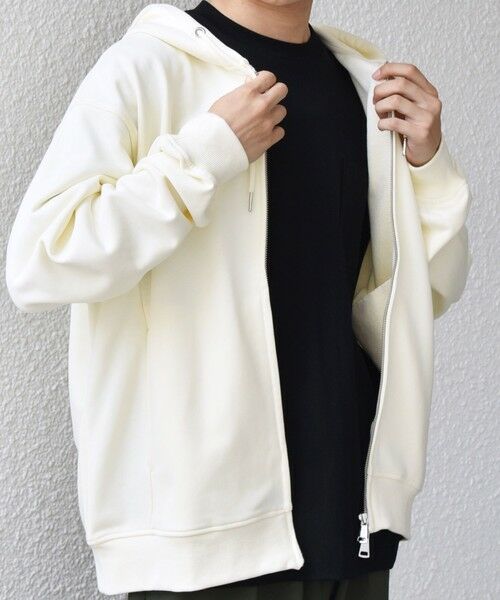 SHIPS / シップス パーカー | SHIPS any: CLASSY バックタック スウェット ジップ パーカー◇ | 詳細5