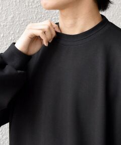 SHIPS / シップス Tシャツ | SHIPS any: クリア ダンボール セミモックネック カットソー (セットアップ対応)◇