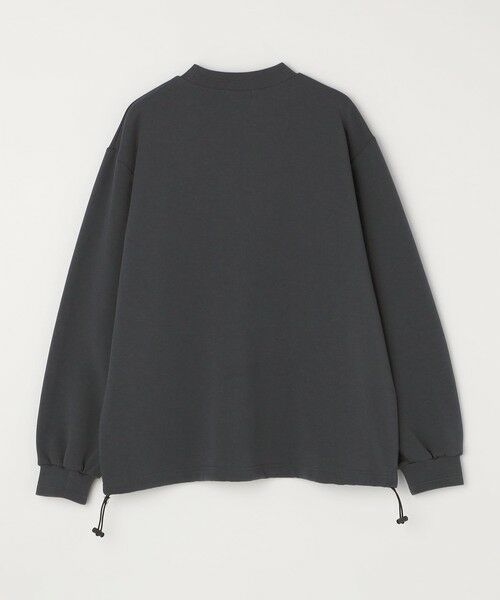 SHIPS / シップス Tシャツ | SHIPS any: クリア ダンボール セミモックネック カットソー (セットアップ対応)◇ | 詳細12