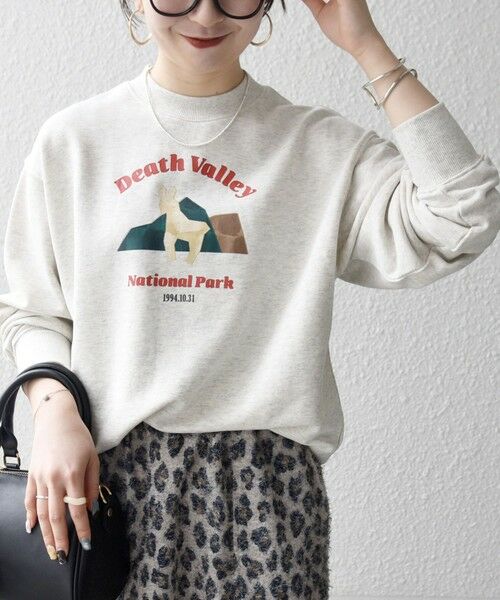 SHIPS / シップス スウェット | 【WEB限定】SHIPS any: NATIONAL PARK プリント スウェット 25AW(ユニセックス)◇ | 詳細14