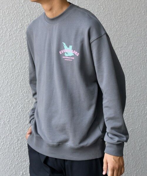 SHIPS / シップス スウェット | 【WEB限定】SHIPS any: NATIONAL PARK プリント スウェット 25AW(ユニセックス)◇ | 詳細30