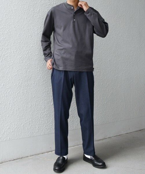 SHIPS / シップス Tシャツ | SHIPS any:〈抗菌防臭/遮熱等〉マルチファンクション ヘンリーネック Tシャツ(ロンT)◇ | 詳細8