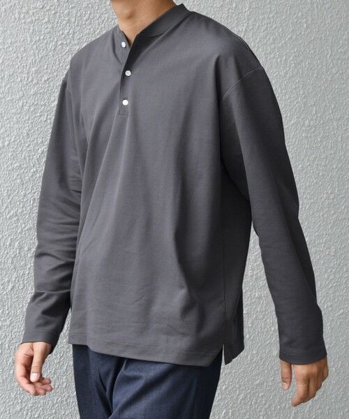 SHIPS / シップス Tシャツ | SHIPS any:〈抗菌防臭/遮熱等〉マルチファンクション ヘンリーネック Tシャツ(ロンT)◇ | 詳細11