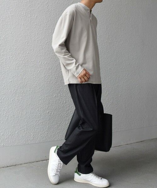 SHIPS / シップス Tシャツ | SHIPS any:〈抗菌防臭/遮熱等〉マルチファンクション ヘンリーネック Tシャツ(ロンT)◇ | 詳細23