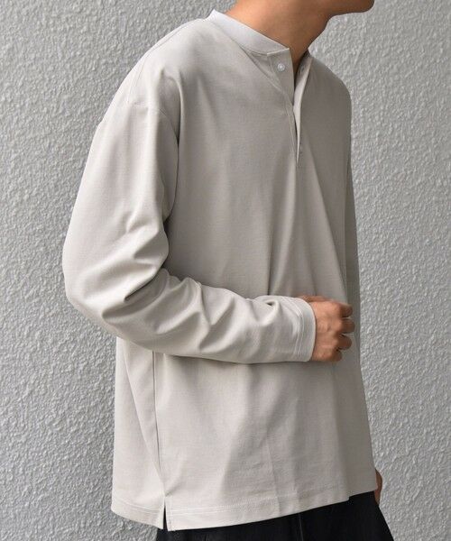 SHIPS / シップス Tシャツ | SHIPS any:〈抗菌防臭/遮熱等〉マルチファンクション ヘンリーネック Tシャツ(ロンT)◇ | 詳細26