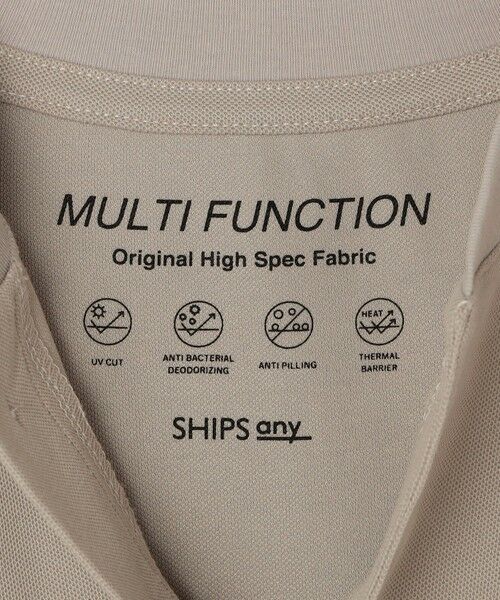 SHIPS / シップス Tシャツ | SHIPS any:〈抗菌防臭/遮熱等〉マルチファンクション ヘンリーネック Tシャツ(ロンT)◇ | 詳細29
