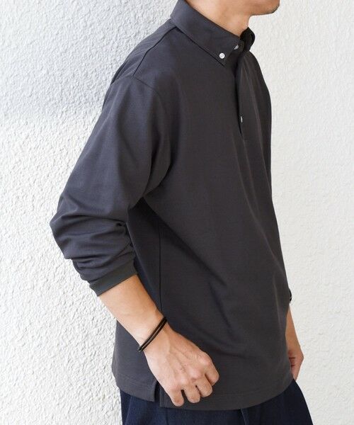 SHIPS / シップス Tシャツ | SHIPS any:〈抗菌防臭/遮熱/UVカット機能等〉 鹿の子 ロングスリーブ ポロシャツ◆ | 詳細12