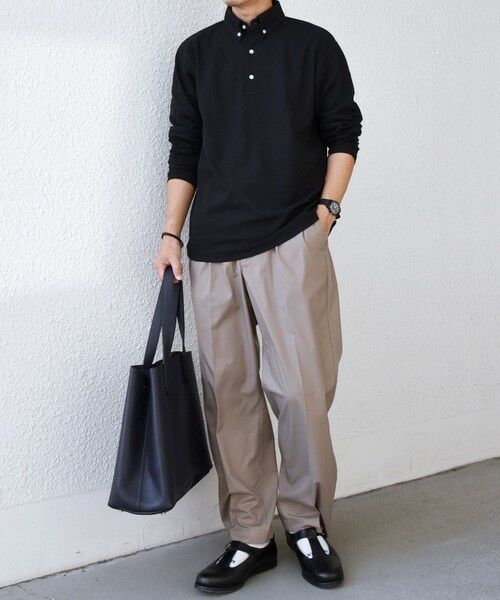 SHIPS / シップス Tシャツ | SHIPS any:〈抗菌防臭/遮熱/UVカット機能等〉 鹿の子 ロングスリーブ ポロシャツ◆ | 詳細19