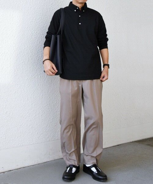 SHIPS / シップス Tシャツ | SHIPS any:〈抗菌防臭/遮熱/UVカット機能等〉 鹿の子 ロングスリーブ ポロシャツ◆ | 詳細20