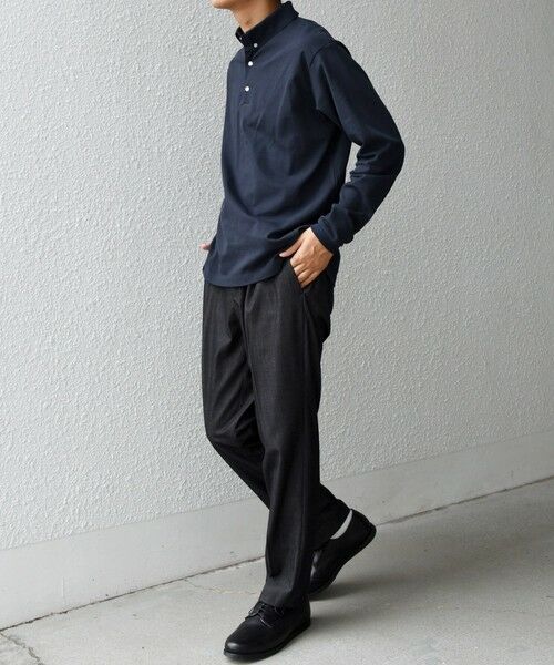 SHIPS / シップス Tシャツ | SHIPS any:〈抗菌防臭/遮熱/UVカット機能等〉 鹿の子 ロングスリーブ ポロシャツ◆ | 詳細27