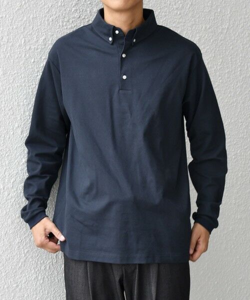 SHIPS / シップス Tシャツ | SHIPS any:〈抗菌防臭/遮熱/UVカット機能等〉 鹿の子 ロングスリーブ ポロシャツ◆ | 詳細28