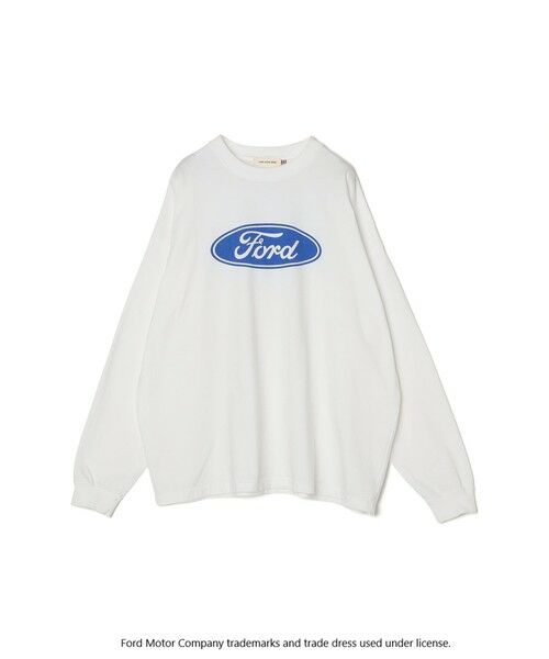 SHIPS / シップス Tシャツ | 【SHIPS any別注】GOOD ROCK SPEED: FORD ロゴ プリント Tシャツ (ロンT)◇ | 詳細10