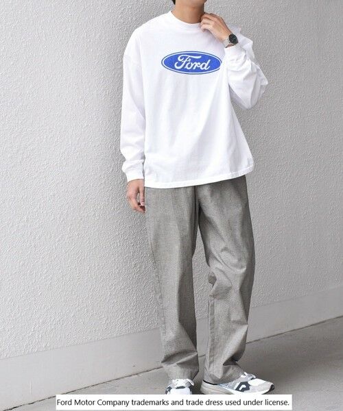 SHIPS / シップス Tシャツ | 【SHIPS any別注】GOOD ROCK SPEED: FORD ロゴ プリント Tシャツ (ロンT)◇ | 詳細4