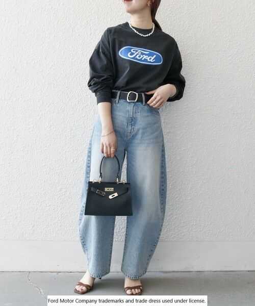 SHIPS / シップス Tシャツ | 【SHIPS any別注】GOOD ROCK SPEED: FORD ロゴ プリント Tシャツ (ロンT)◇ | 詳細17