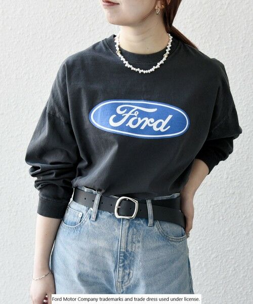 SHIPS / シップス Tシャツ | 【SHIPS any別注】GOOD ROCK SPEED: FORD ロゴ プリント Tシャツ (ロンT)◇ | 詳細19